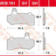Brake Pad Trw Mcb781Sh TRW TRW MOTOVEIKALS 21