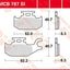 Brake Pad Trw Mcb787Si TRW TRW MOTOVEIKALS 21