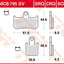 Brake Pad Trw Mcb795Crq TRW TRW MOTOVEIKALS 21