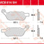 Brake Pad Trw Mcb814Sh TRW TRW MOTOVEIKALS 21