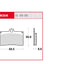 Brake Pad Trw TRW TRW MOTOVEIKALS 21