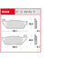 Brake Pad Trw TRW TRW MOTOVEIKALS 21