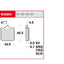 Brake Pad Trw TRW TRW MOTOVEIKALS 21