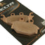 brake pads Delta Braking sintered DB2530QDN = NK430.26/S DELTA BRAKING MOTOVEIKALS 21