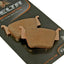 brake pads Delta Braking sintered DB2580QDN DELTA BRAKING MOTOVEIKALS 21