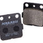 brake pads Naraku organic for Honda TRX 250-500, Yamaha YFM 125, Arctic Cat 400 DVX NARAKU MOTOVEIKALS 21