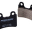 brake pads Naraku organic for Italjet Jet-Set, Peugeot Elystar, Yamaha DT NARAKU MOTOVEIKALS 21