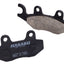 brake pads Naraku organic for Keeway, Kymco, Peugeot, TGB NARAKU MOTOVEIKALS 21