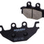 brake pads Naraku organic for Kymco KXR, MXU, Maxxer, UXV, SYM Quad Lander, Yamaha MT, YZF-R NARAKU MOTOVEIKALS 21