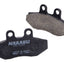 brake pads Naraku organic for MBK Flame XC125, Yamaha Cygnus XC125 NARAKU MOTOVEIKALS 21