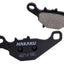 brake pads Naraku organic for Suzuki AN, Address, Epicuro, Street Magic NARAKU MOTOVEIKALS 21
