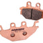 brake pads Naraku sintered for Kymco KXR, MXU, Maxxer, UXV, SYM Quad Lander, Yamaha MT, YZF-R NARAKU MOTOVEIKALS 21