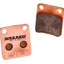 brake pads Naraku sintered for Peugeot Vivacity, Hyosung 450, REX, Yamaha YFM NARAKU MOTOVEIKALS 21