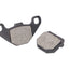 brake pads organic for CPI Hyosung Keeway Peugeot = NK430.31 RMS MOTOVEIKALS 21