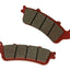 brake pads organic for Honda Pantheon, Foresight = IP34528 RMS MOTOVEIKALS 21