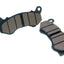 brake pads organic for Honda PCX 125 (10-), NSC, Vision, Peugeot = NK430.14 101 OCTANE MOTOVEIKALS 21