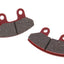 brake pads organic for SYM 50, 125, 150, 200 VPARTS MOTOVEIKALS 21