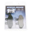 brake pads Polini organic for Aprilia, Derbi, Gilera, Piaggio, Vespa POLINI MOTOVEIKALS 21