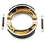 Brake pads Springs Lucas for MB 5, MT MBX 50, 80, MTX NSR XL 50 - 200, CB J, CR 125 DIVERSE / IMPORT MOTOVEIKALS 21