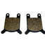 Brake pads Zündapp 2 pieces for KS 80, 80 Touring, Kreidler, Hercules Puch DIVERSE / IMPORT MOTOVEIKALS 21