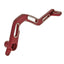 brake pedal aluminum red for Derbi Senda DRD, SM, X VPARTS MOTOVEIKALS 21