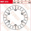 Brake Rotor Fix Round L/R TRW TRW MOTOVEIKALS 21