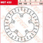 Brake Rotor Fix Round L/R TRW TRW MOTOVEIKALS 21