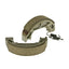 brake shoe set 100x20mm for drum brake for Piaggio Quartz, Zip Base 50, Sfera 50, 80 VPARTS MOTOVEIKALS 21