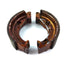 Brake shoe set for Zündapp Combinette 423, 428, Bergsteiger M 25, 50, 434, Star 1, 2 DIVERSE / IMPORT MOTOVEIKALS 21