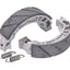 brake shoe set grooved with springs 110x25mm 101 OCTANE MOTOVEIKALS 21