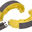 brake shoe set Malossi 130x25mm rear for Honda 125, 150 NES, Dylan, PS, SH MALOSSI MOTOVEIKALS 21