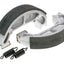 brake shoe set Polini 100x20mm w/ springs for drum brake for Piaggio Quartz, Zip Base 50, Sfera 50/80 POLINI MOTOVEIKALS 21