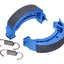 Brake shoe set Polini Sport 90x18mm incl. springs for drum brake for Piaggio / Vespa Ciao, Bravo, Grillo, SI, Vespino with spoke wheel POLINI MOTOVEIKALS 21