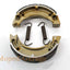 Brake shoes EBC 110mm for Yamaha DT 50 MX R RD PW SR DIVERSE / IMPORT MOTOVEIKALS 21