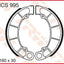 Brake Shoes Standard TRW TRW MOTOVEIKALS 21