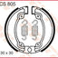 Brake Shoes Trw Mcs805 TRW TRW MOTOVEIKALS 21