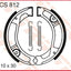 Brake Shoes Trw Mcs812 TRW TRW MOTOVEIKALS 21