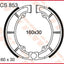 Brake Shoes Trw Mcs853 TRW TRW MOTOVEIKALS 21