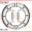 Brake Shoes Trw Mcs907 TRW TRW MOTOVEIKALS 21