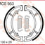Brake Shoes Trw Mcs953 TRW TRW MOTOVEIKALS 21