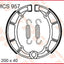 Brake Shoes Trw Mcs957 TRW TRW MOTOVEIKALS 21