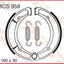 Brake Shoes Trw Mcs958 TRW TRW MOTOVEIKALS 21