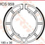 Brake Shoes Trw Mcs959 TRW TRW MOTOVEIKALS 21