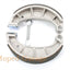 Brake shoes with spring for Simson Schwalbe, KR51/1, KR51/2, S50, S51, S70, S53, S83, SR4-2, SR4-3, SR4-4, SR50, SR80 DIVERSE / IMPORT MOTOVEIKALS 21