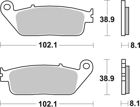 Bremžu kluči BREMBO 07074 BREMBO MOTOVEIKALS 21
