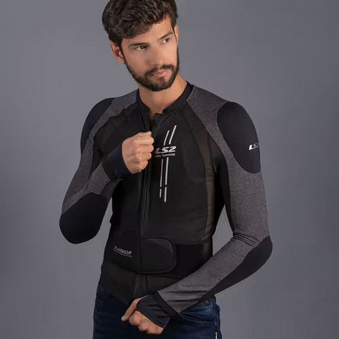 Bruņas LS2 X-Armor black silver XS - S LS2 MOTOVEIKALS 21