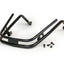Bumper front -MOTO NOSTRA- Vespa PX80, PX125, PX150, PX200 - black MOTO NOSTRA MOTOVEIKALS 21