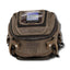 Burly Voyager tank/tail bag waxed canvas dark oak BURLY MOTOVEIKALS 21