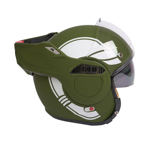 By City 180 Tech helmet green BY CITY MOTOVEIKALS 21