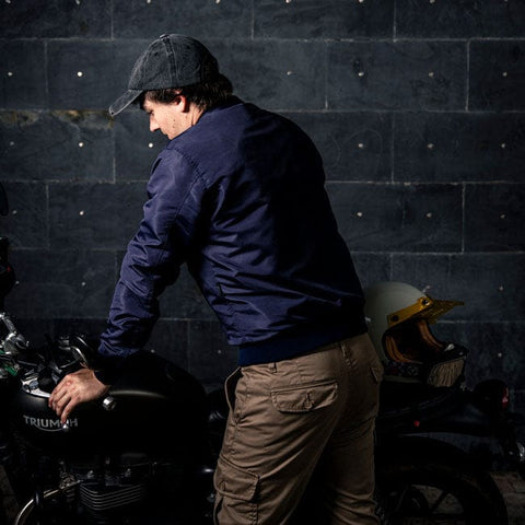 By City Bomber jacket blue BY CITY MOTOVEIKALS 21